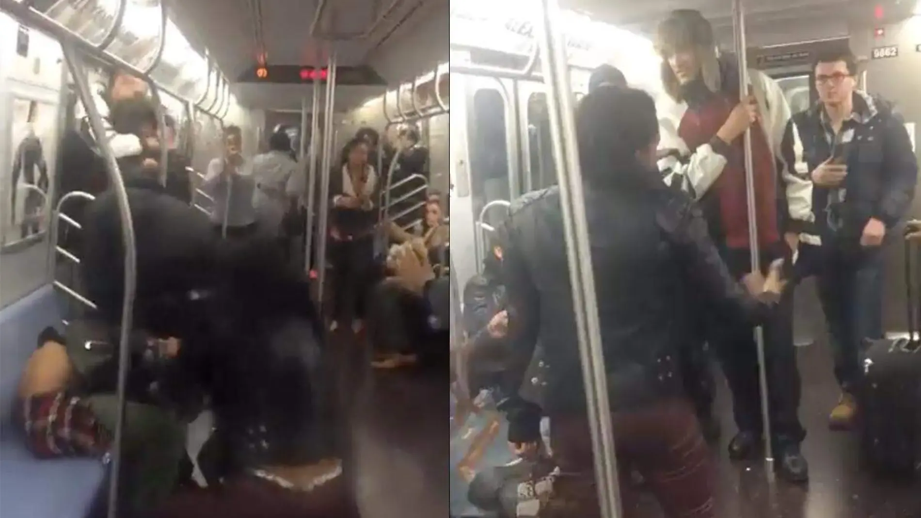 Hombre responde con “bofetada” provocaciones de mujer dentro del Metro